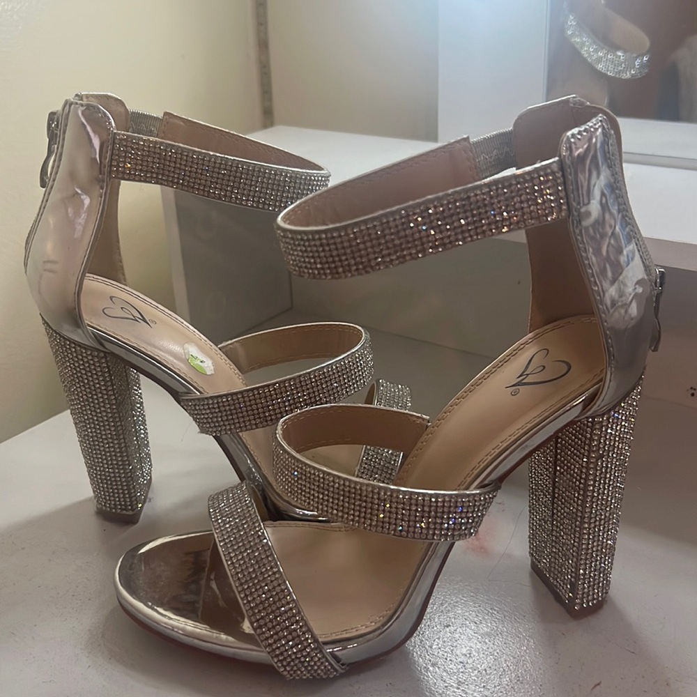 windsor sparkly heels.
